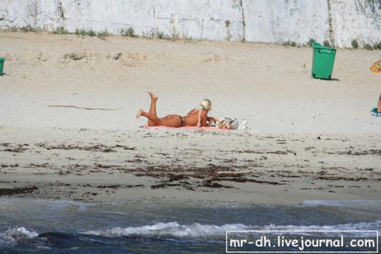 Ukrainian girls on the beaches of Odessa - 28