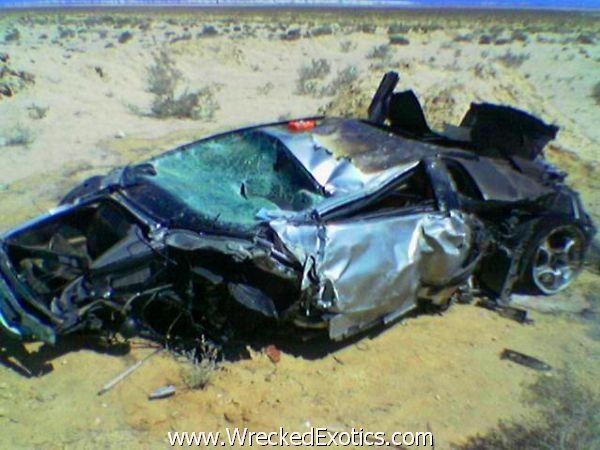 Horror. All these super cars had speed far beyond 180 km/h. Photos of accidents speak for themselves - 09
