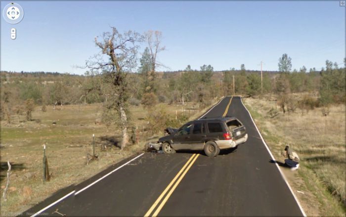 Accidents on the Google Streetview - 00