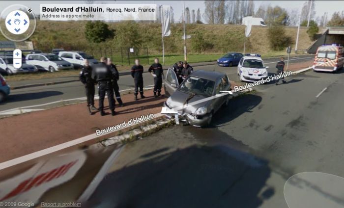Accidents on the Google Streetview - 04