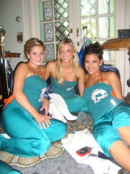 Sexy cheerleaders of Miami Dolphins - 02