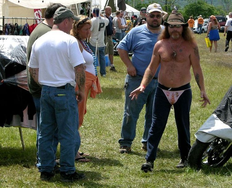 The most horrible pictures from the Harley Festival - 02