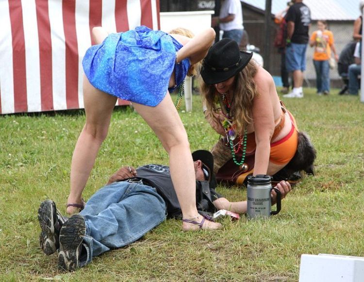 The most horrible pictures from the Harley Festival - 12