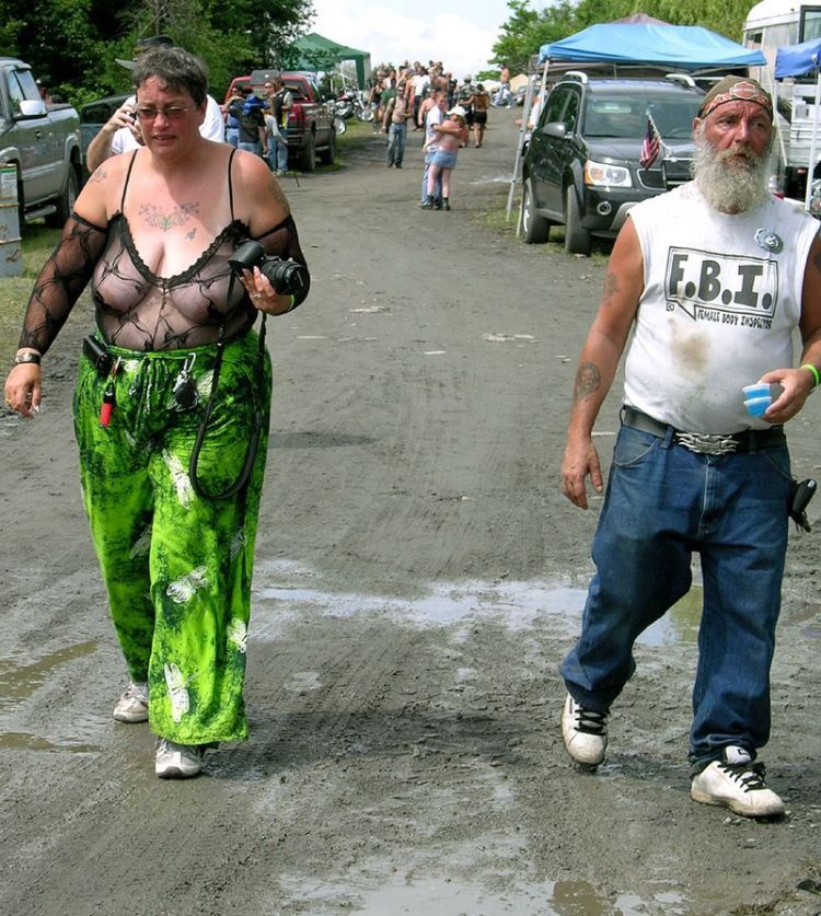 The most horrible pictures from the Harley Festival - 15