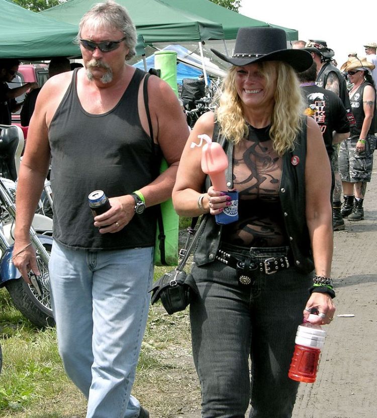 The most horrible pictures from the Harley Festival - 16