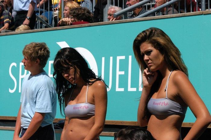 These sexy cheerleaders of beach volleyball - 30