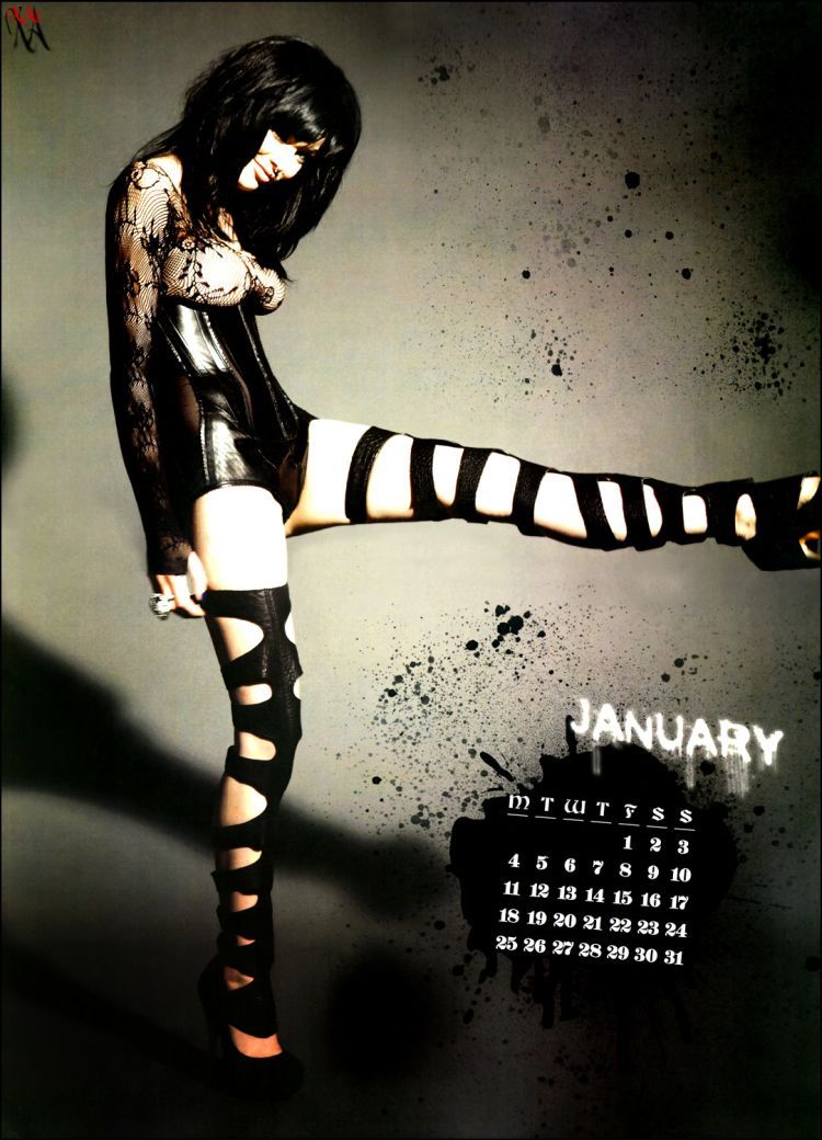 The official calendar for 2010 with Vikki Blows - 02