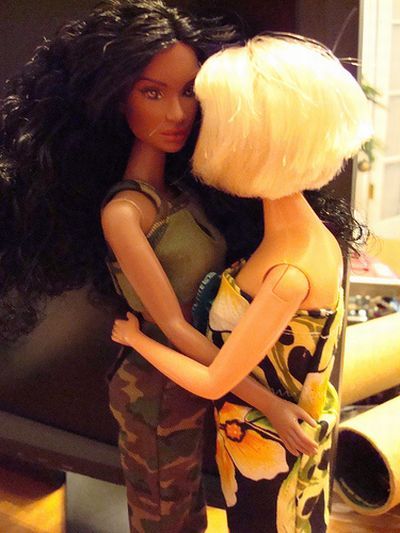 Lesbians Barbie dolls - 23