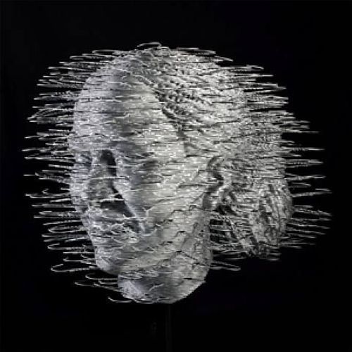 Incredible sculptures of David Mach made from coathangers - 07