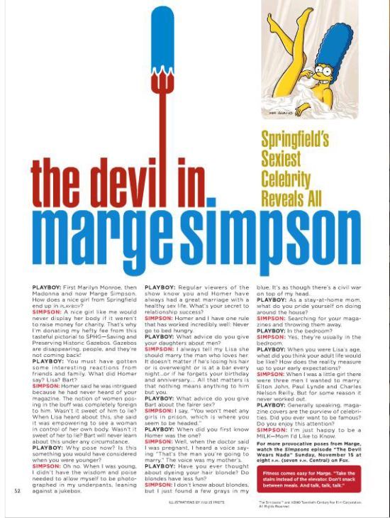 Marge Simpson in Playboy - 03