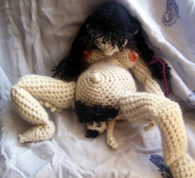 Doll that delivers a baby. Are there volunteers to buy it? - 04