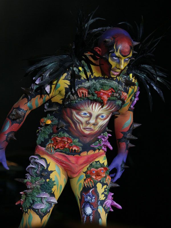 Great works of Body artists - 22