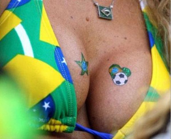 Sexy soccer female fans - 14