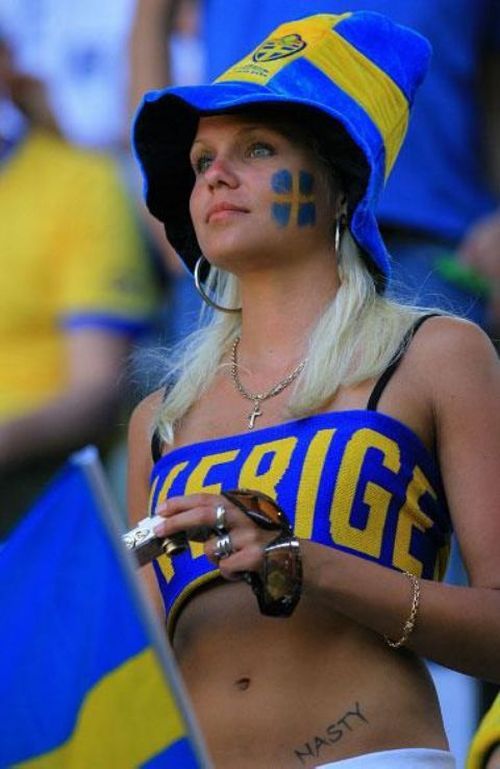 Sexy soccer female fans - 20