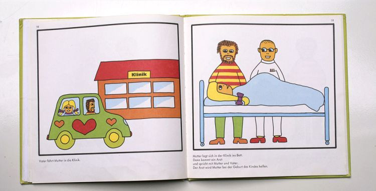 Very strange book for children. Too much information... - 05