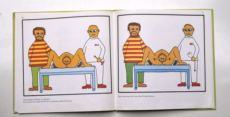 Very strange book for children. Too much information... - 06
