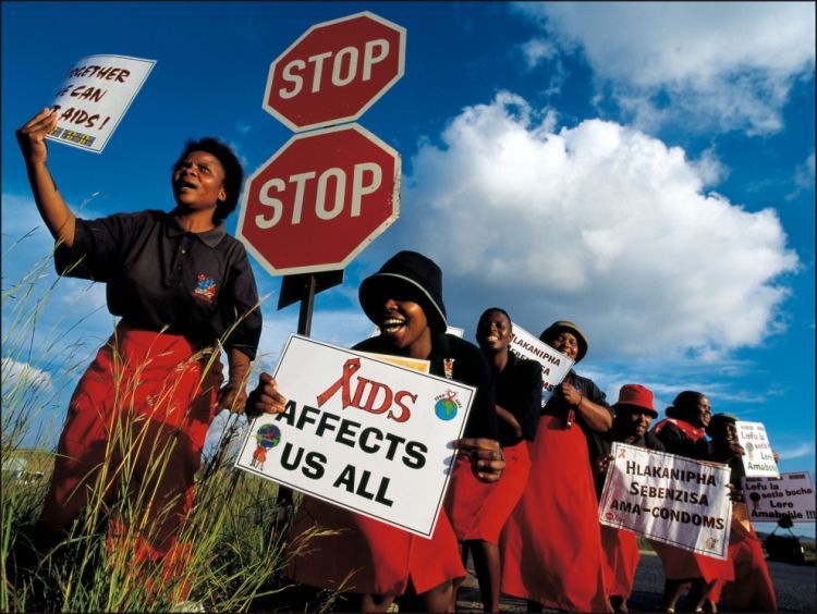 AIDS - the plague of the twentieth century. OMG - 03