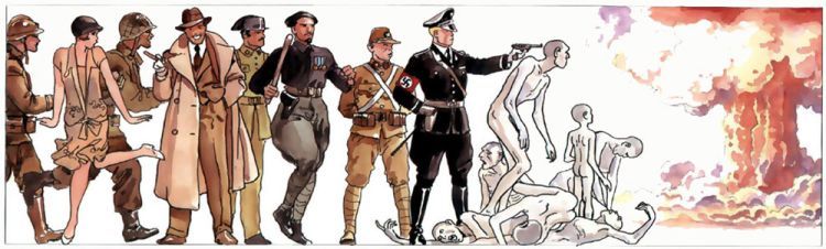 Evolution of violence in comics of Milo Manara - 23