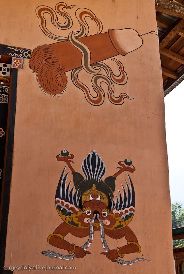 Bhutan mural paintings - 07