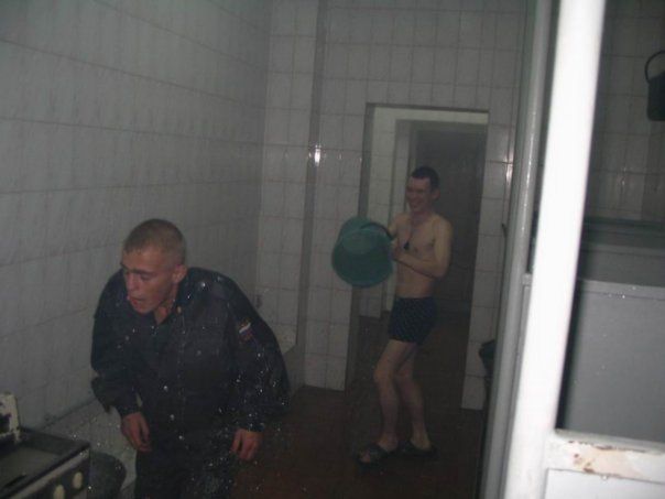 About hazing among students of the Russian Police Academy. And that are the future police officers ... - 03