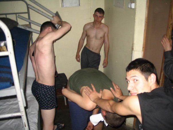 About hazing among students of the Russian Police Academy. And that are the future police officers ... - 05