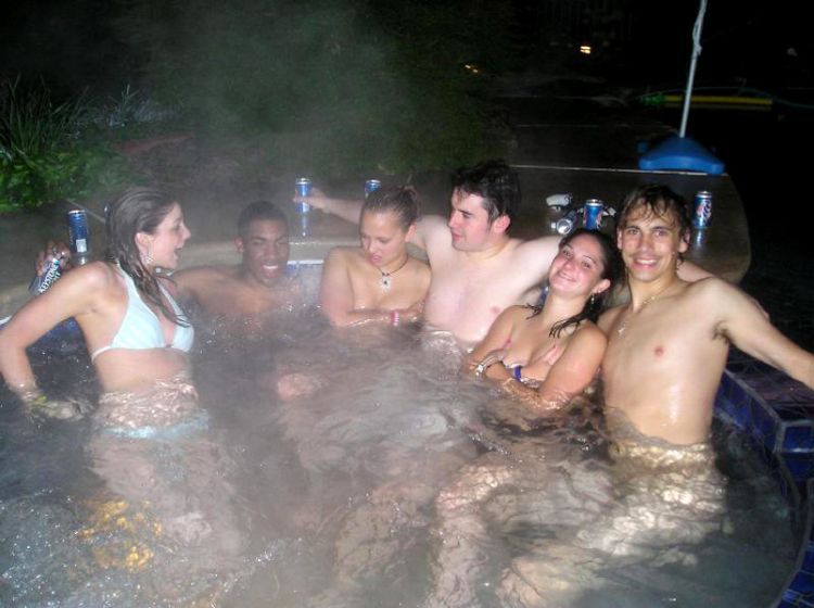 Merry parties in swimming pools - 26