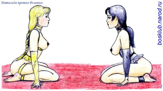 A little bit strange drawings of naked women - 58