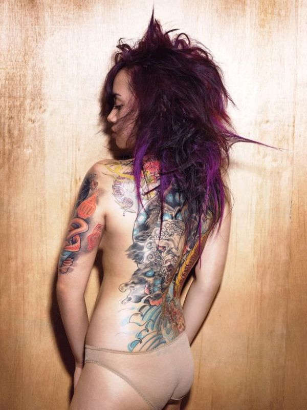 Friday collection of girls with tattoos - 28