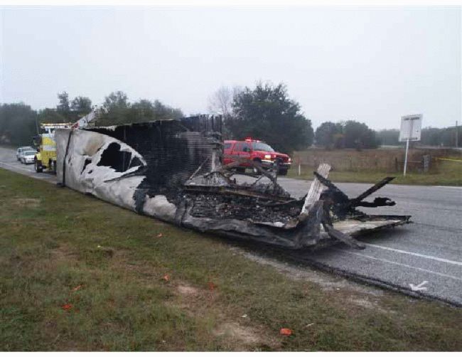A Fiery Truck Crash - 04