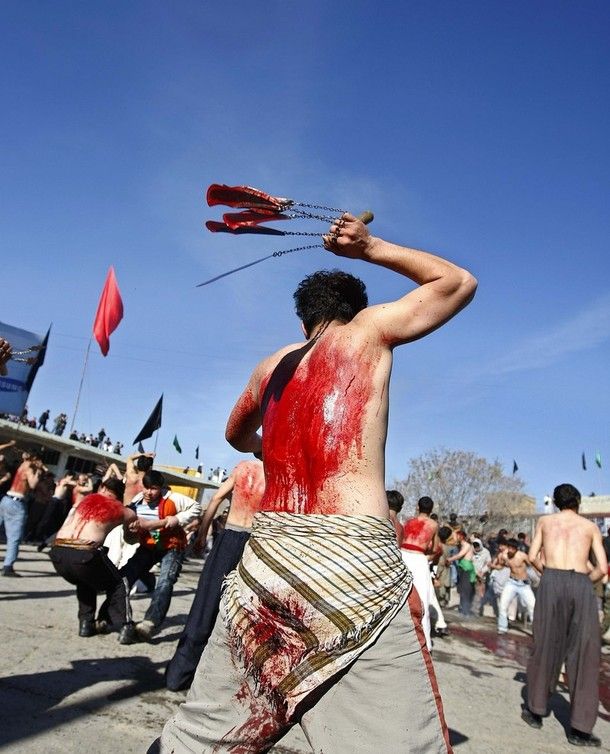 The Day of Ashura commemorated by Shia Muslims. Real craziness - 02