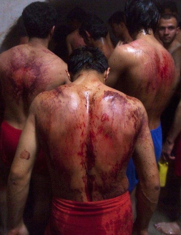 The Day of Ashura commemorated by Shia Muslims. Real craziness - 03