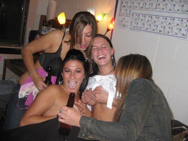 Drunk girls, a real fun of any party - 10