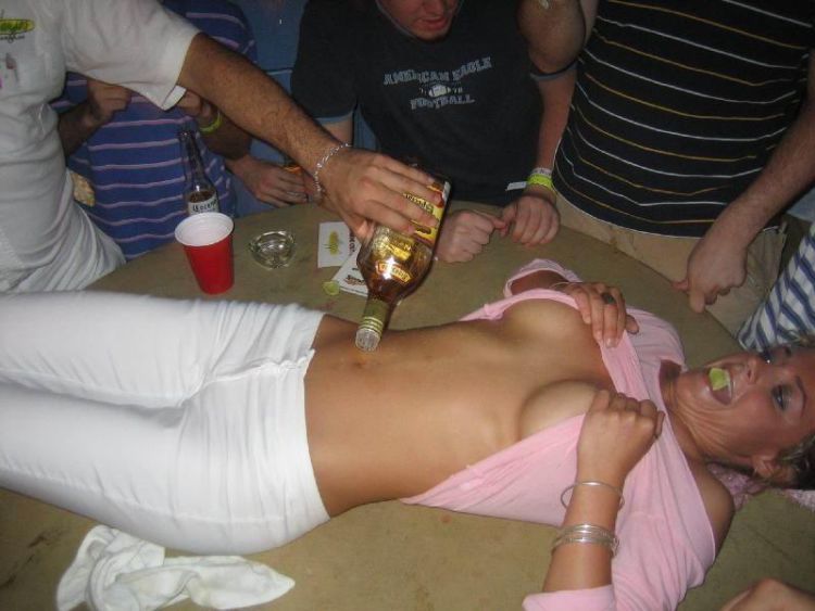 Drunk girls, a real fun of any party - 13
