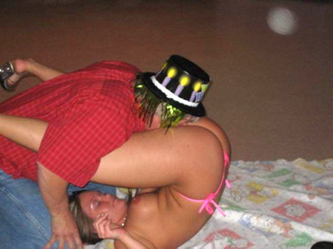 Drunk girls, a real fun of any party - 23