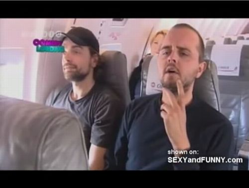 How to make passengers to listen to safety instructions on the plane - 20100113