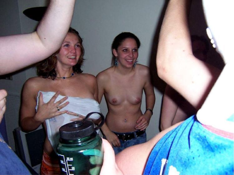 Another collection of hot amateur girls from different parties - 04