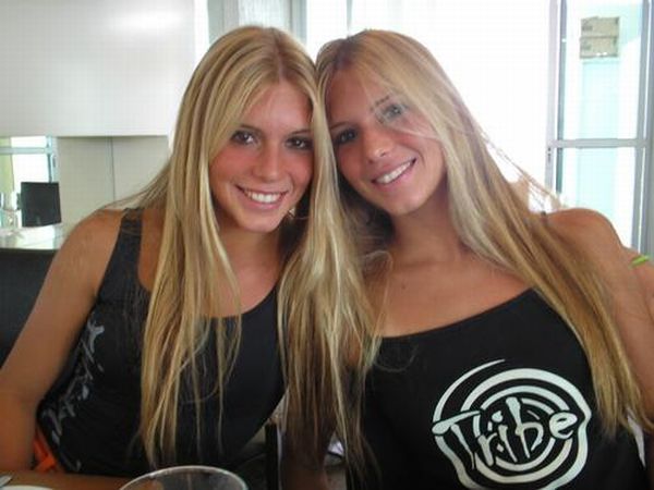Hot couples of sexy twin sisters - 40