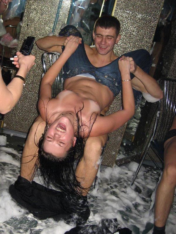 Foam party in one of the Ukrainian nightclubs - 05