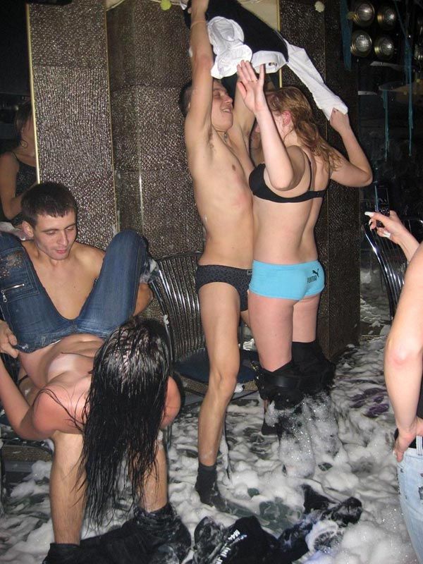 Foam party in one of the Ukrainian nightclubs - 06