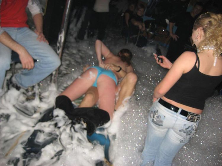 Foam party in one of the Ukrainian nightclubs - 18