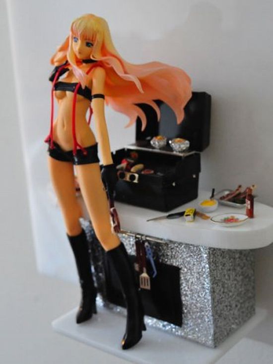 Sexy statuettes in the Japanese style - 02
