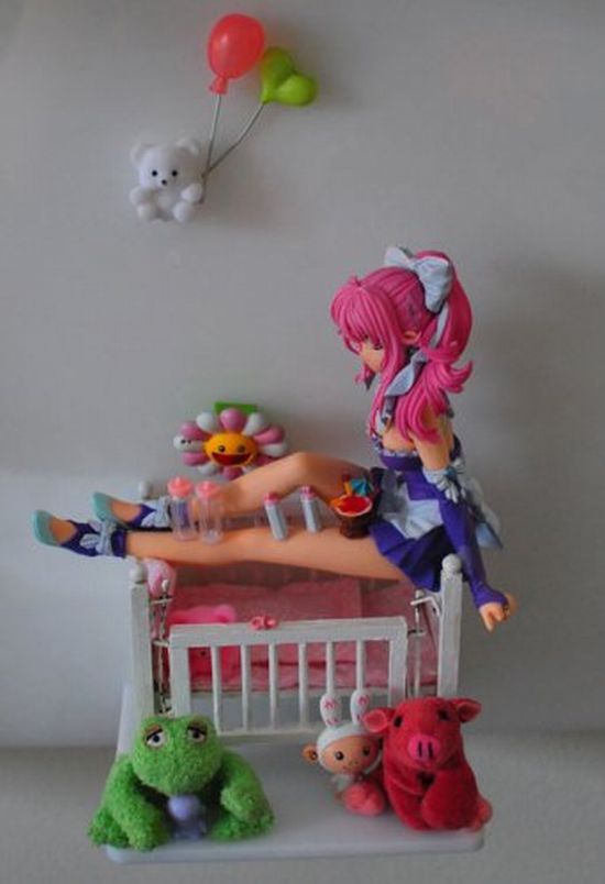 Sexy statuettes in the Japanese style - 05