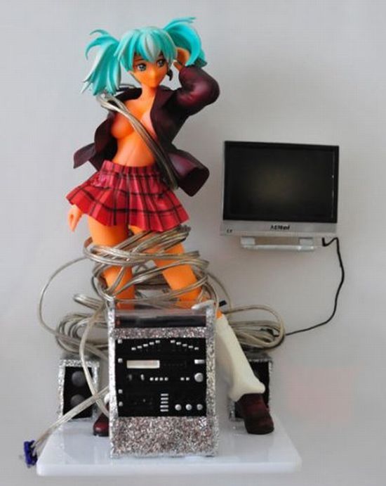 Sexy statuettes in the Japanese style - 08