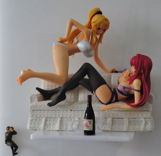 Sexy statuettes in the Japanese style - 11
