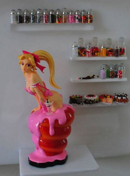 Sexy statuettes in the Japanese style - 13