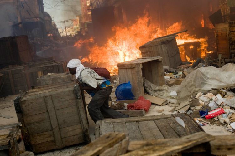 Consequences of the earthquake in Haiti. Three weeks later - 02