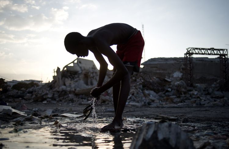 Consequences of the earthquake in Haiti. Three weeks later - 05