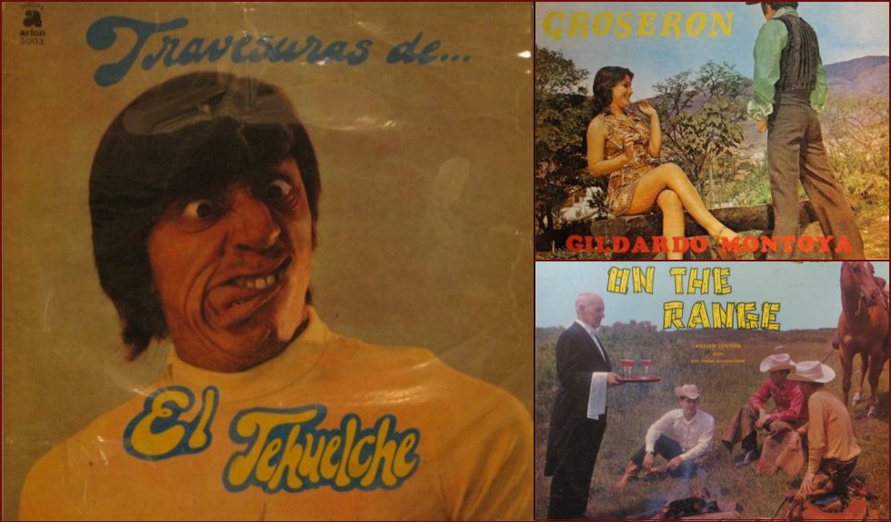 Huge selection of terrible vinyl discs covers - 5