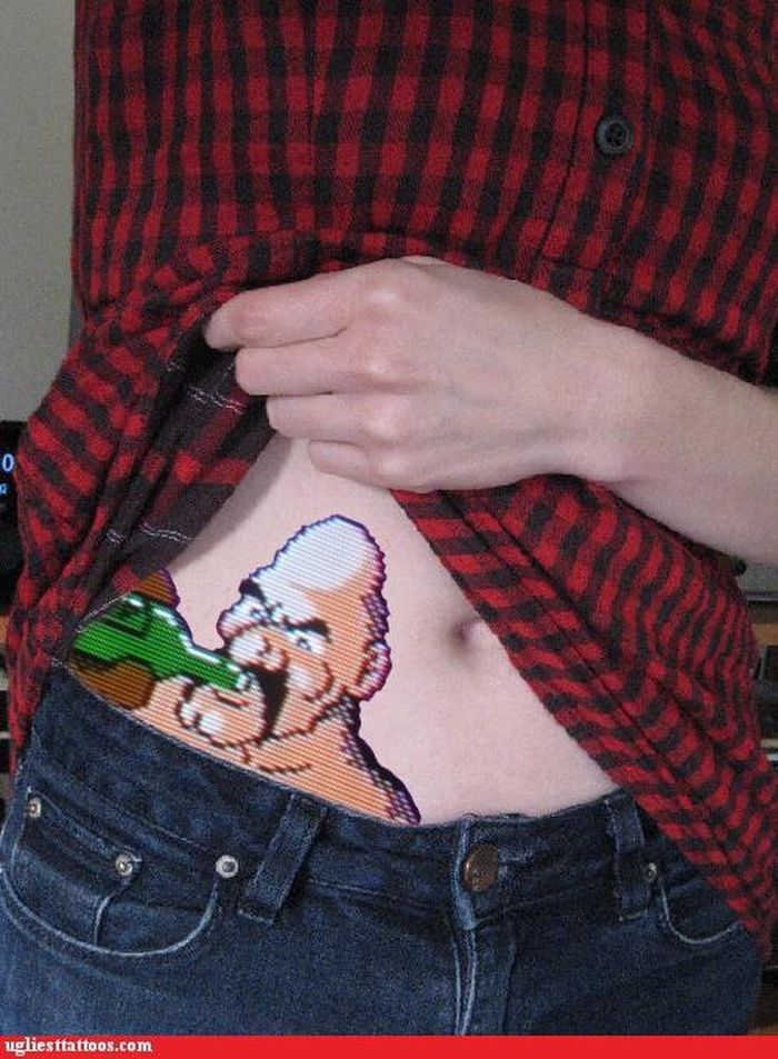 The most horrible tattoos - 50