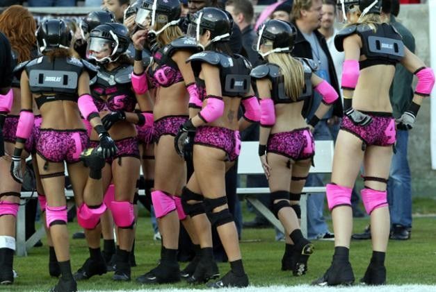 Beauty and sexy Lingerie Football League - 29